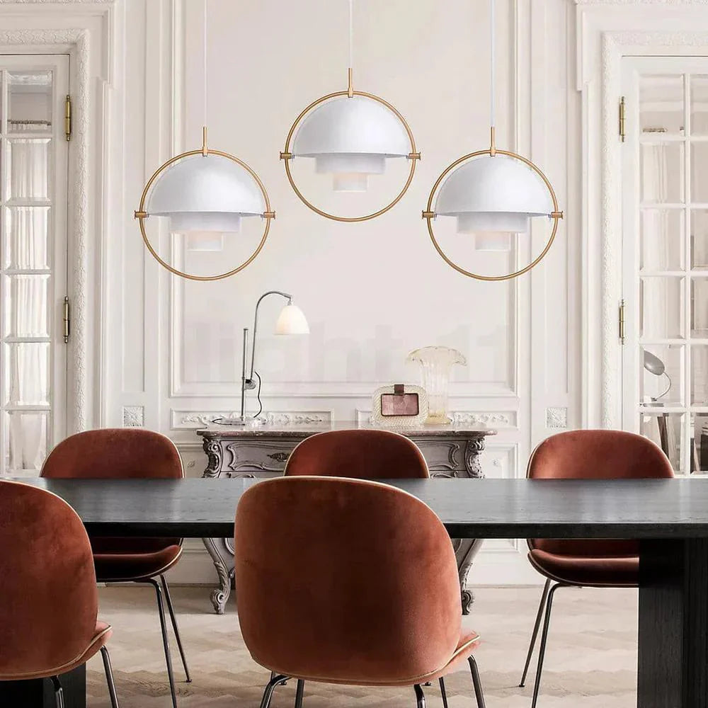 Skandinavisk pendellampa i minimalistisk design för kök matsal och vardagsrum