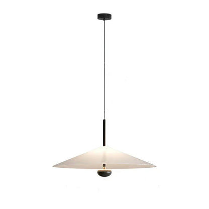 Modern vit pendellampa i minimalistisk design för kök och vardagsrum