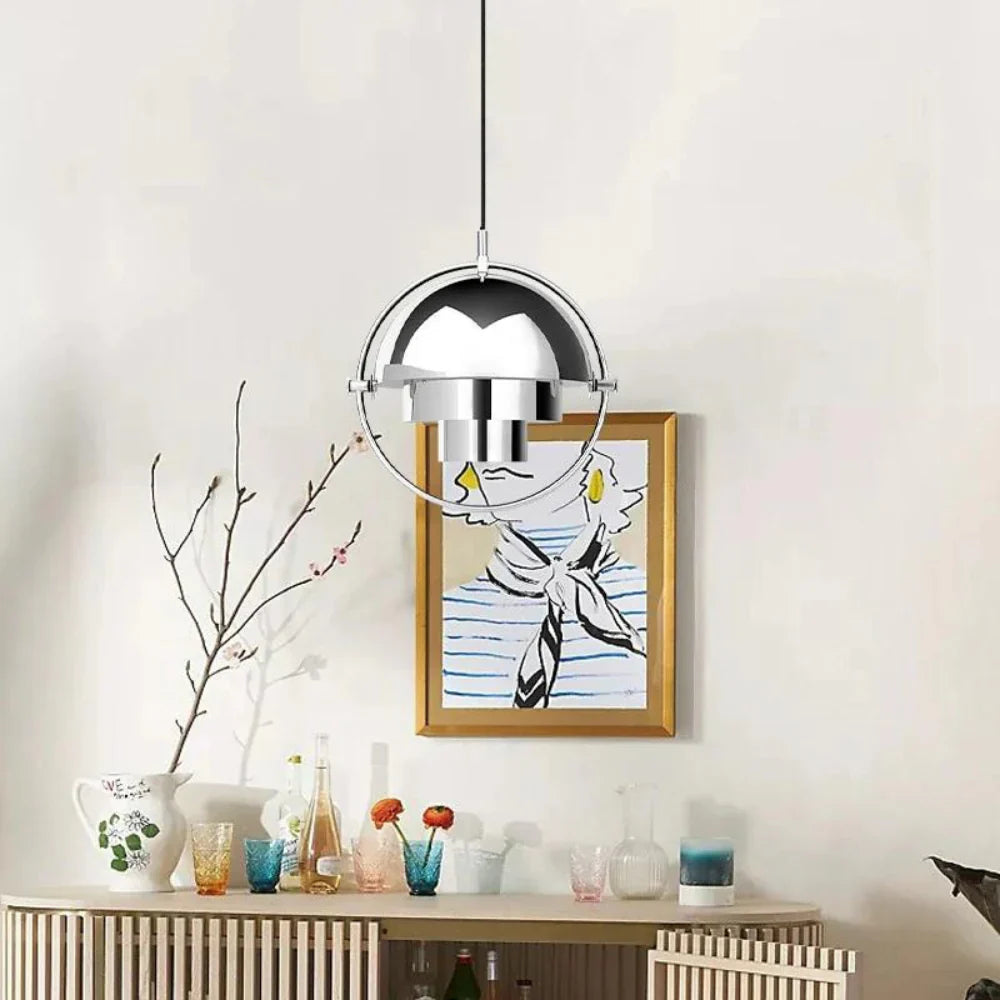 Skandinavisk pendellampa i minimalistisk design för kök matsal och vardagsrum
