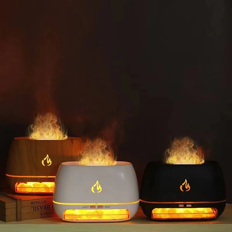 7-Färger Himalaya Salt Aromaterapi Luftfuktare med LED Ljus