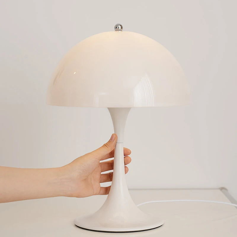 Glowcap | Vintage svampbordslampa – dekorativ LED-lampa för sovrum och vardagsrum