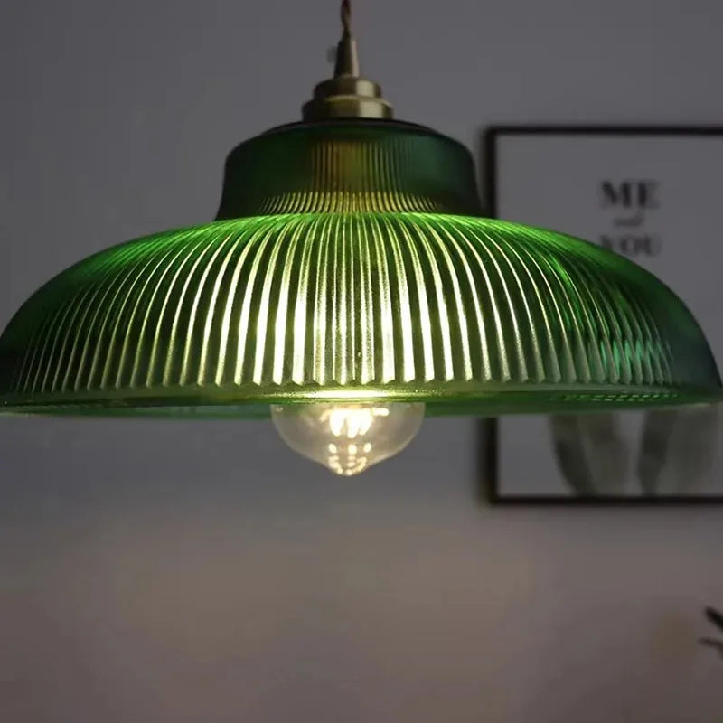 Glaspendel i retro design modern taklampa för kök sovrum vardagsrum matsal