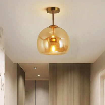 Modern taklampa i svart och guld med glasdetaljer – elegant LED plafond för vardagsrum, sovrum och matsal