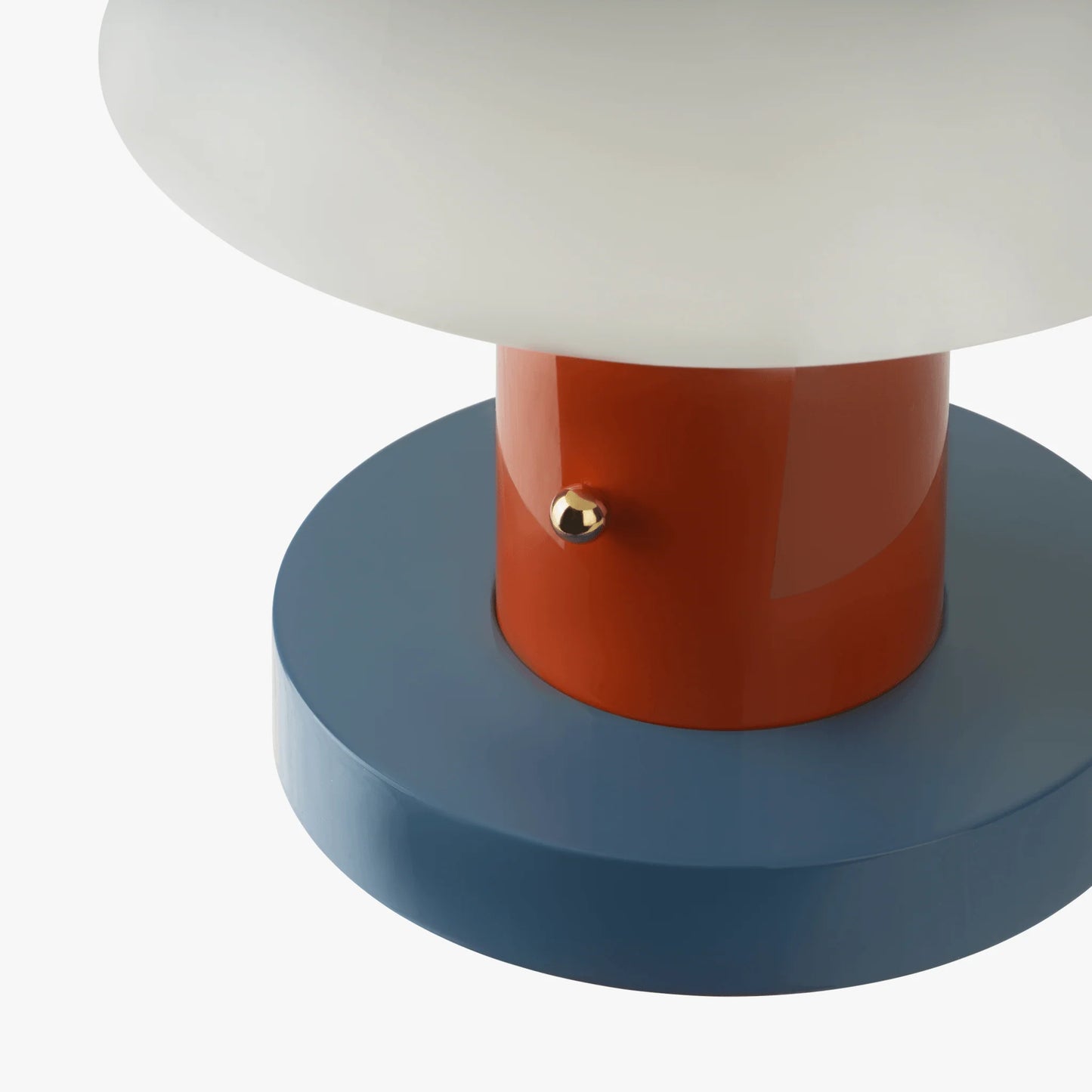 Modern svampformad bordslampa med dimbar LED för sovrum vardagsrum