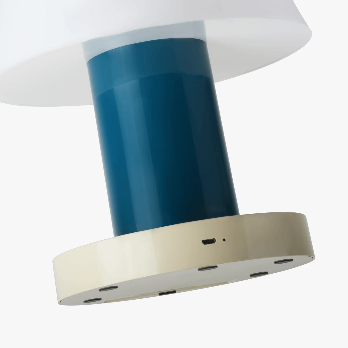 Modern svampformad bordslampa med dimbar LED för sovrum vardagsrum