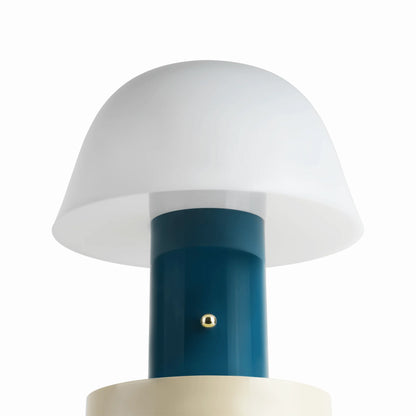 Modern svampformad bordslampa med dimbar LED för sovrum vardagsrum