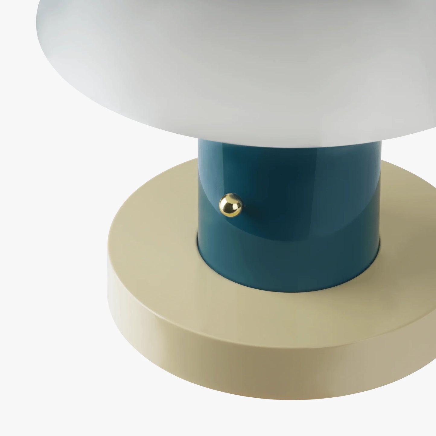 Modern svampformad bordslampa med dimbar LED för sovrum vardagsrum