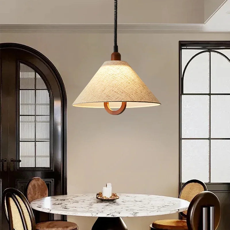 Pendellampa i nordisk minimalistisk design taklampa för kök matsal sovrum vardagsrum