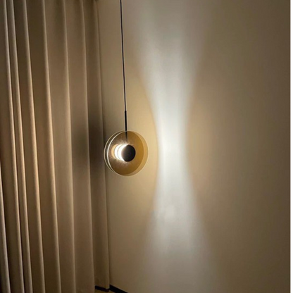Postmodern glas och metall taklampa med LED och justerbar höjd för kök matsal vardagsrum