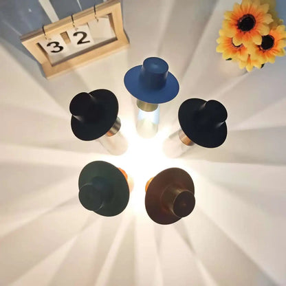 Glowaura | Uppladdningsbar LED-lampa med touch – steglös dimning för bord och sovrum