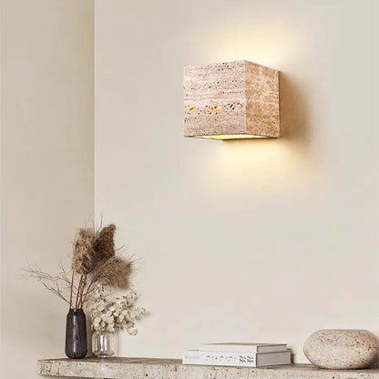 Sabiglow | Modern Wabi-Sabi LED-vägglampa – för inomhus och utomhusbruk