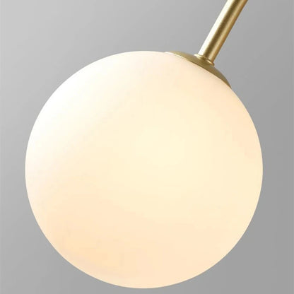 Modern minimalistisk taklampa med flera ljuskällor