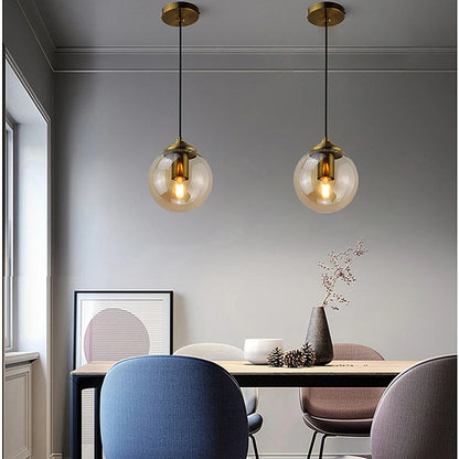 Modern LED pendellampa med elegant design för vardagsrum, matsal och sovrum