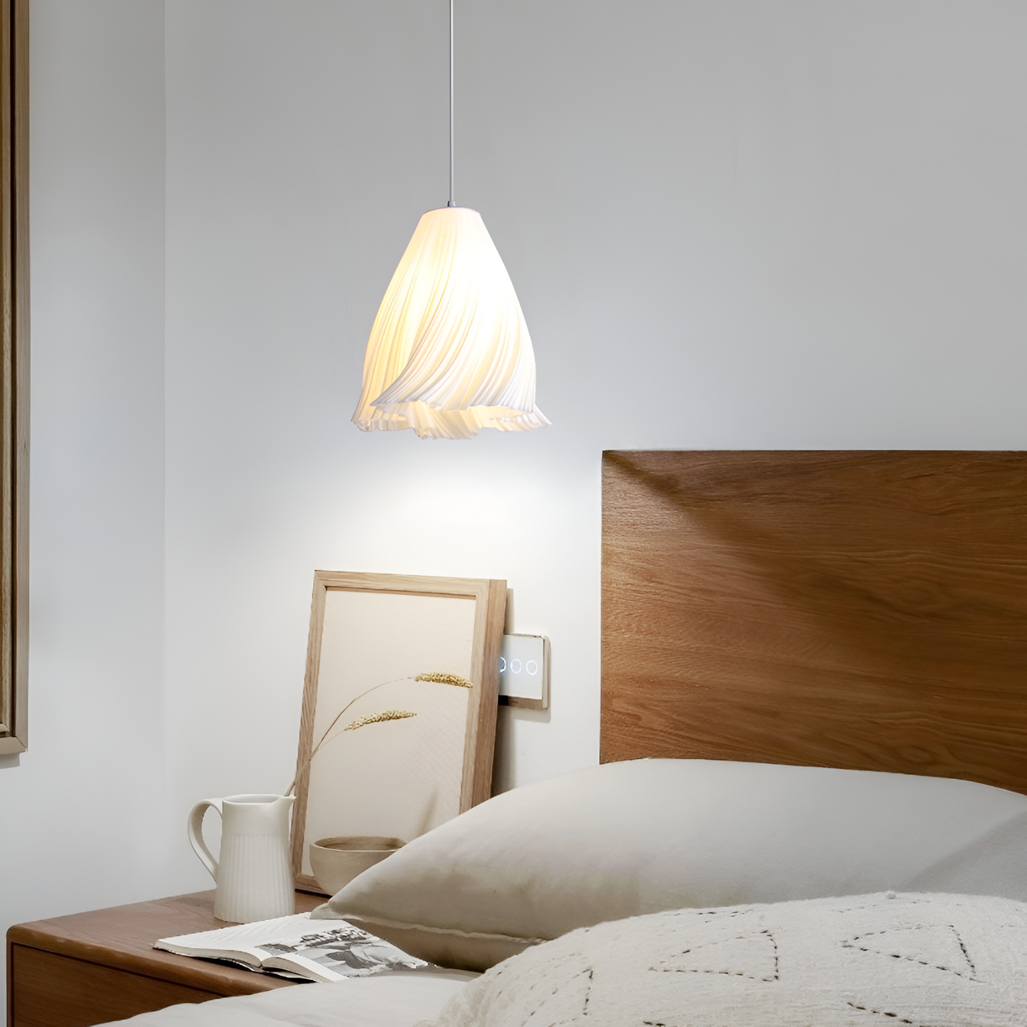 Konstnärlig pendellampa i modern design för matsal vardagsrum och arbetsrum