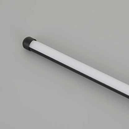 Modern svart vägglampa med lång LED-belysning för vardagsrum sovrum och hall