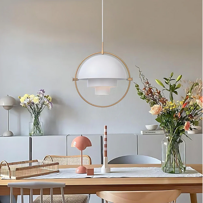 Skandinavisk pendellampa i minimalistisk design för kök matsal och vardagsrum