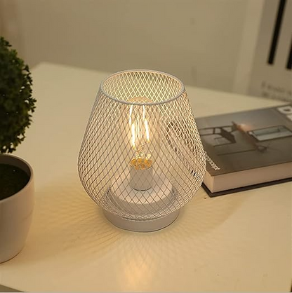 Ferrocage | Dekorativ bordslampa i metall med stilren och modern design