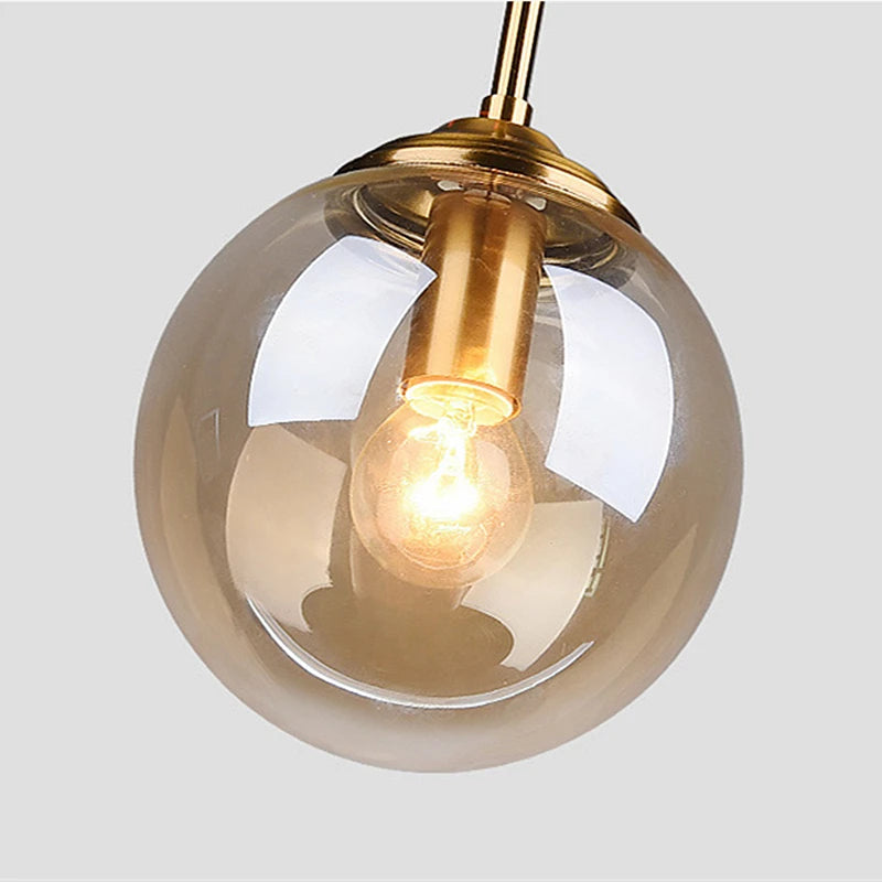 Modern LED pendellampa med elegant design för vardagsrum, matsal och sovrum
