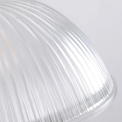 Modern pendellampa i glas och trä för matsal, vardagsrum och sovrum