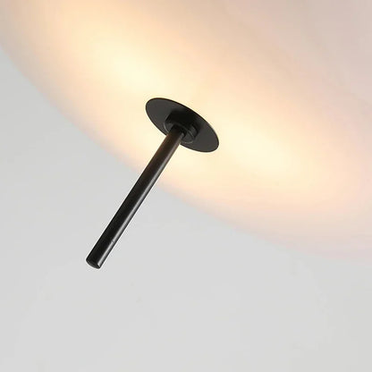 Nordisk LED pendellampa med rund flygande tefat design för vardagsrum sovrum matsal
