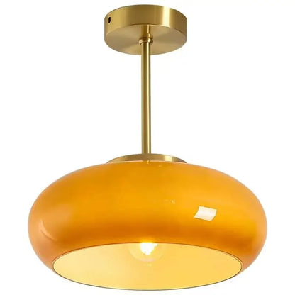 Retro glastaklampa i modern design för vardagsrum sovrum hall