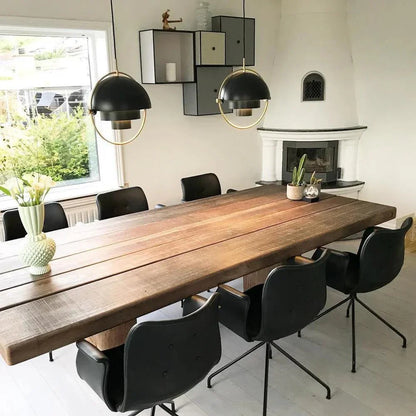Skandinavisk pendellampa i minimalistisk design för kök matsal och vardagsrum