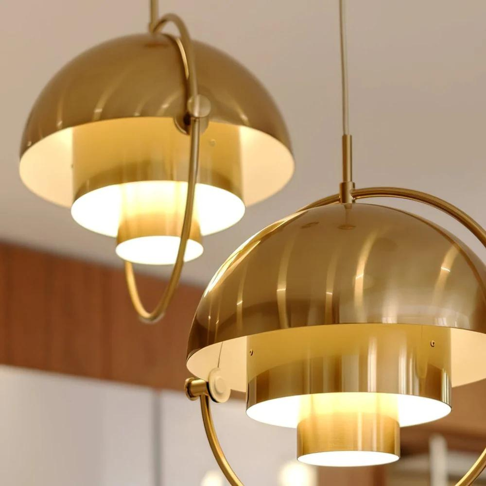 Skandinavisk pendellampa i minimalistisk design för kök matsal och vardagsrum