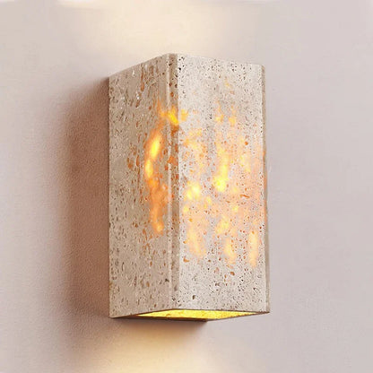 Sabiglow | Modern Wabi-Sabi LED-vägglampa – för inomhus och utomhusbruk