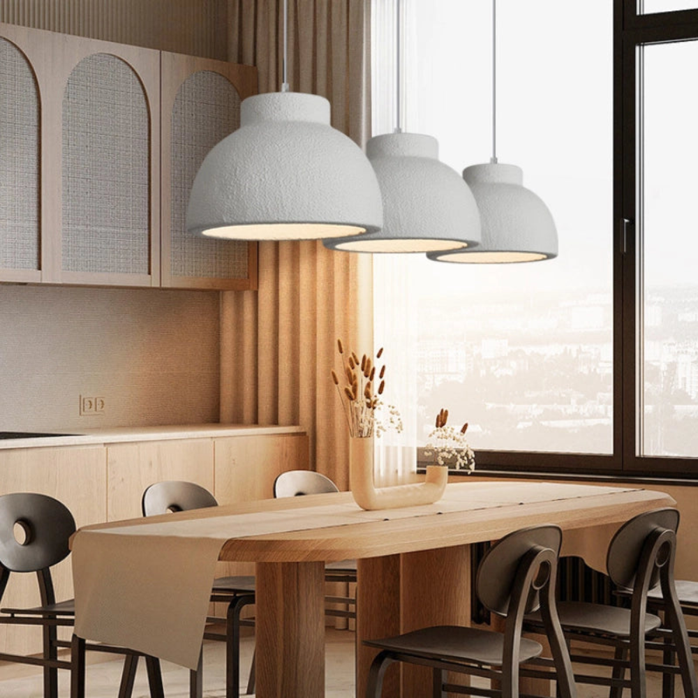 Modern Wabi Sabi LED pendellampa i metall för matsal kök vardagsrum loft