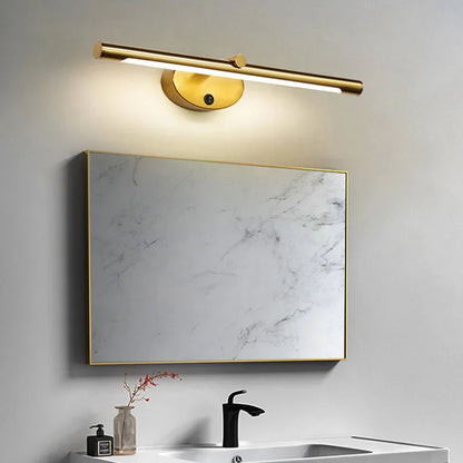 Modern LED vägglampa med touch funktion för badrum spegel och sovrum