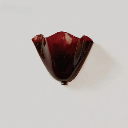 Retro Glasvägglampa – Elegant snäckformad design för vardagsrum & sovrum