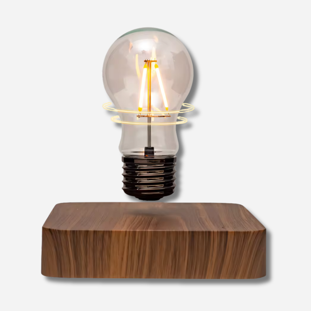 Levité | Magnetisk svävande glödlampa – unik dekoration för skrivbord och rum