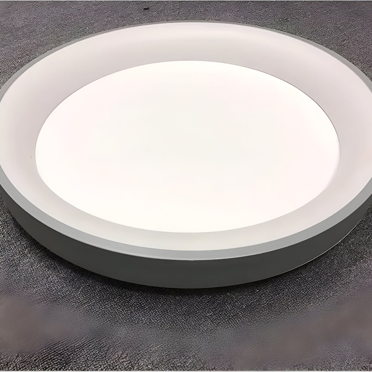 Modern Rund LED Taklampa i Akryl – Nordisk Minimalistisk Plafond för Inomhusbelysning