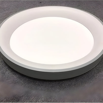 Modern Rund LED Taklampa i Akryl – Nordisk Minimalistisk Plafond för Inomhusbelysning