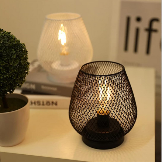 Ferrocage | Dekorativ bordslampa i metall med stilren och modern design