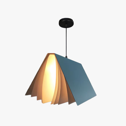 Kreativ bokformad takpendel färgglad modern barnrum lampa inredning