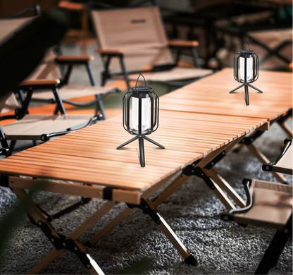 Solcellslykta utomhus med fladdrande lågeffekt och USB laddning för trädgård altan och uteplats