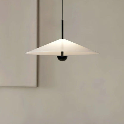 Modern vit pendellampa i minimalistisk design för kök och vardagsrum