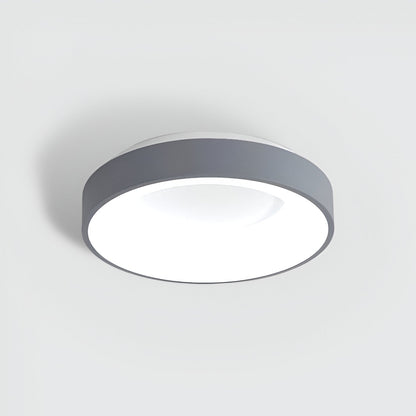 Modern Rund LED Taklampa i Akryl – Nordisk Minimalistisk Plafond för Inomhusbelysning