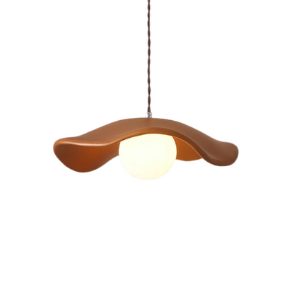 Modern hattformad takpendel i resin minimalistisk design för sovrum matsal