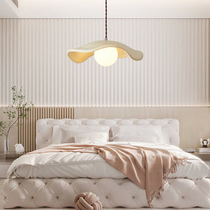 Modern hattformad takpendel i resin minimalistisk design för sovrum matsal