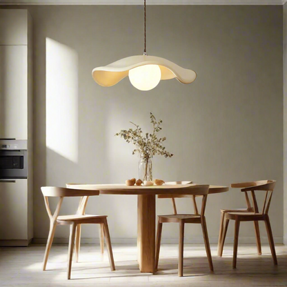 Modern hattformad takpendel i resin minimalistisk design för sovrum matsal