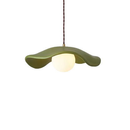 Modern hattformad takpendel i resin minimalistisk design för sovrum matsal