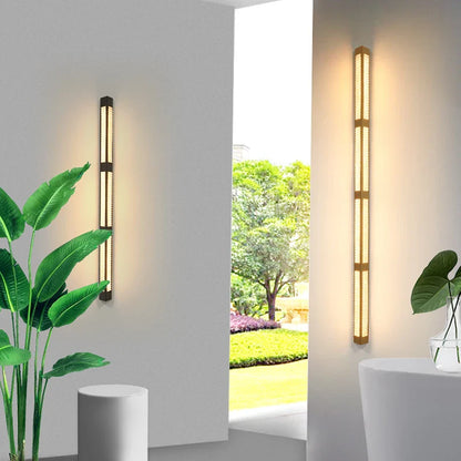 Lyxig vattentålig LED-vägglampa för villa, trädgård och utomhusbruk