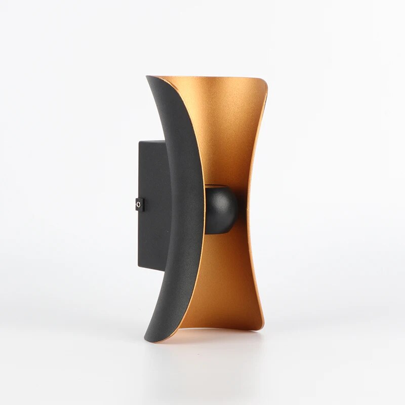 Vattentät LED-vägglampa IP65 i aluminium för utomhus och inomhusbruk