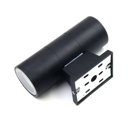 Twinbeam | IP65 dubbelhuvud LED vägglampa cylinderformad med ljus upp och ner