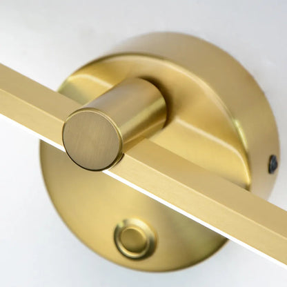 Modern vägglampa i aluminium med LED-belysning