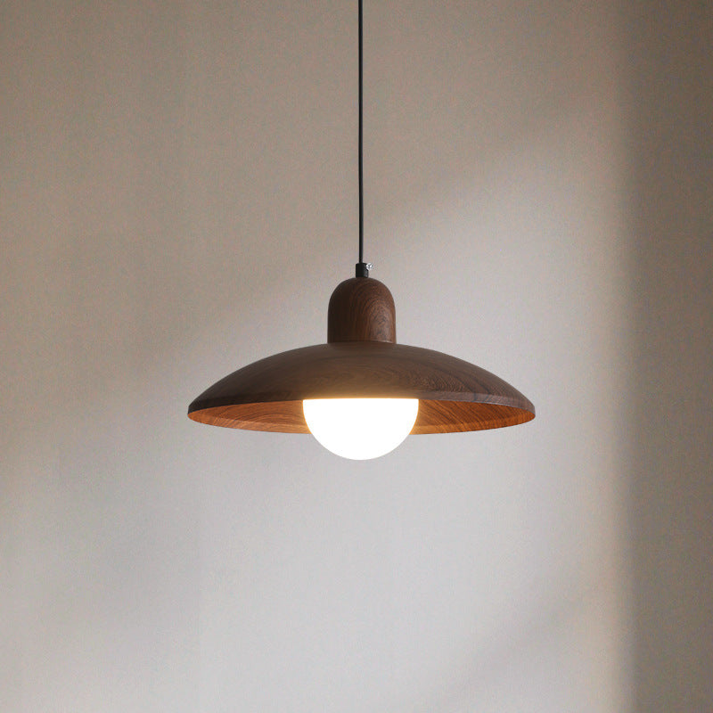 Japansk retro pendellampa i metall med LED för kök matsal vardagsrum bar