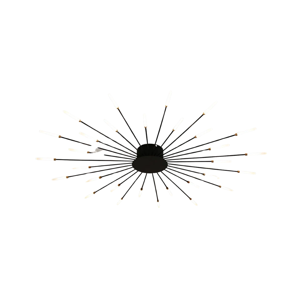 Modern LED taklampa i fyrverkeridesign för vardagsrum och matsal