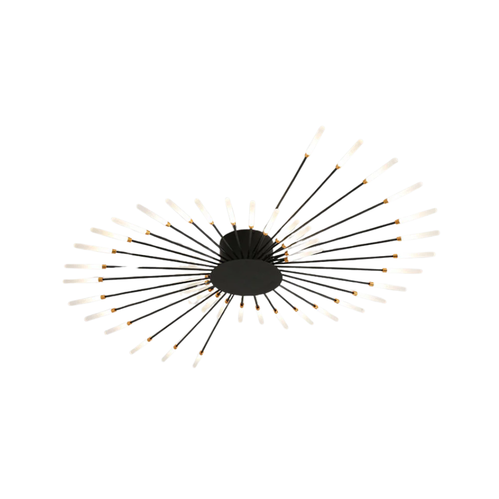 Modern LED taklampa i fyrverkeridesign för vardagsrum och matsal